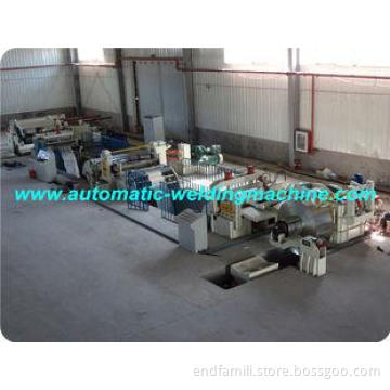 High Speed Box Beam Production Line, Automatic Steel Coil S